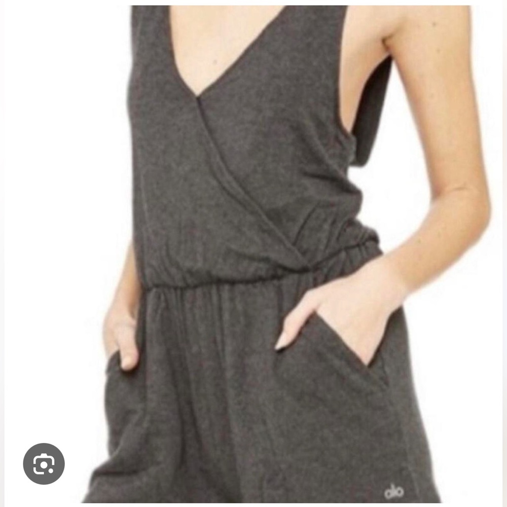 ALO Yoga Charcoal Hoodie